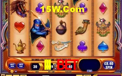 Biblioteca de slots populares na III BET